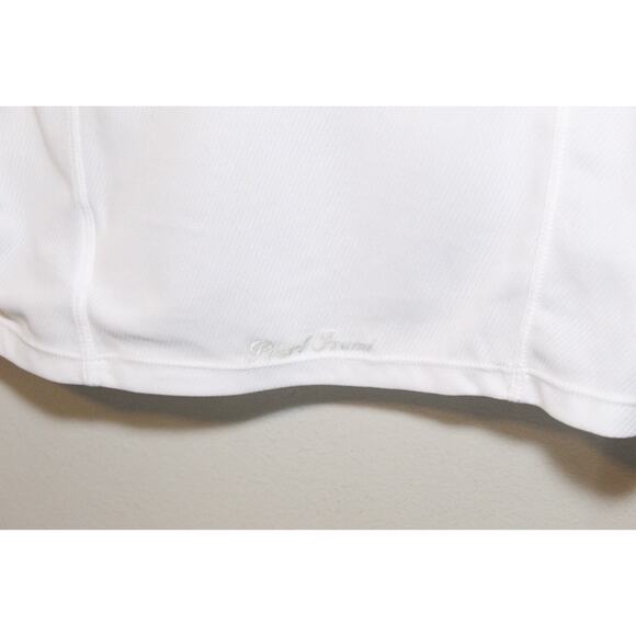 Pearl Izumi Women's Fly Intercool Shrug White Long Sleeve Zip Crop Top Large - Picture 8 of 12